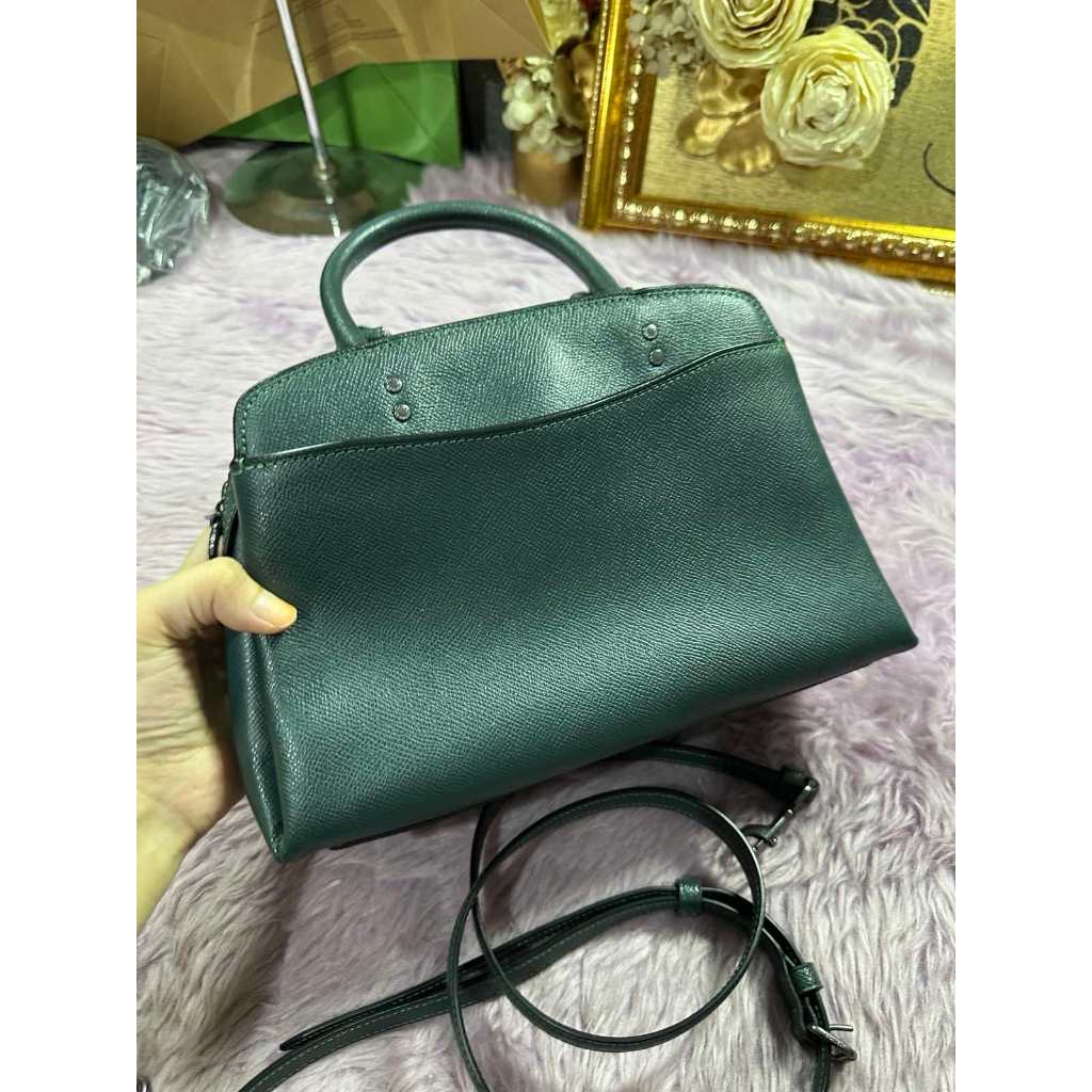 ORIG Preloved CCH Mini Lillie Carryall Teal Green Bag