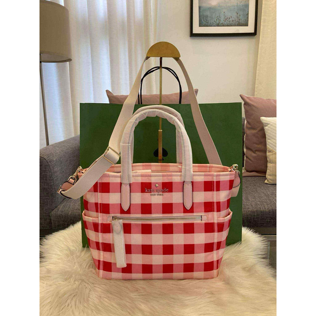DISCONTINUED ‼️ NO RESTOCK!! ORIG & IMPORTED KS Chelsea Medium Satchel Nylon Bag Black