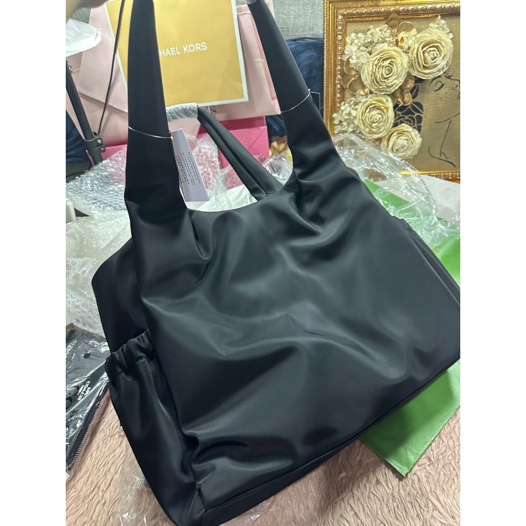 ORIG & IMPORTED KS Carter Nylon Large Baby Bag Black / Brown