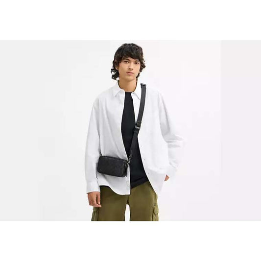 ORIG & IMPORTED CCH Jayden Crossbody Bag In Signature Canvas Charcoal