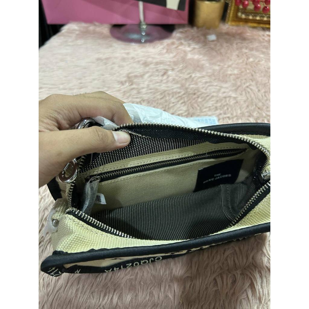 ORIG & IMPORTED MJ The Jacquard Camera Bag in Warm Sand Beige