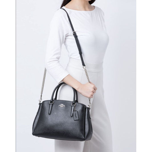 ORIG Preloved CCH Large Sage Carryall Satchel Black Bag