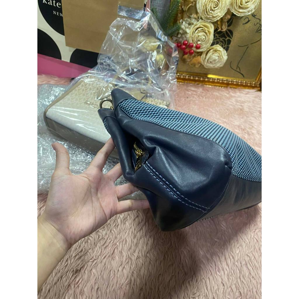 ORIG Preloved CCH Lexy Blue Denim Large Shoulder Bag