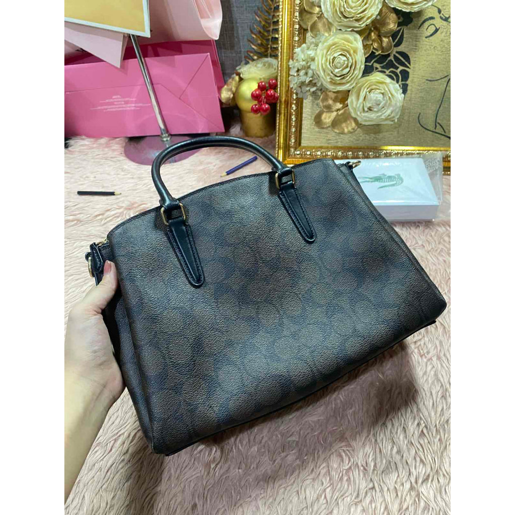 ORIG Preloved CCH Large Sage Carryall Brown/Black Bag