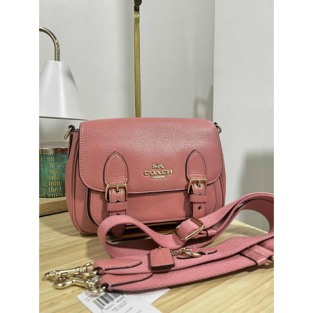 ORIG Preloved CCH Lucy Crossbody Flap Pink Taffy Bag