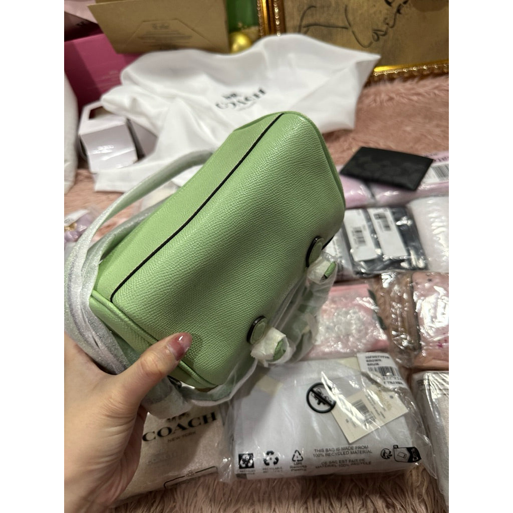 ORIG & IMPORTED CCH Mini Rowan Crossbody Bag in Green/PALE PISTACHIO