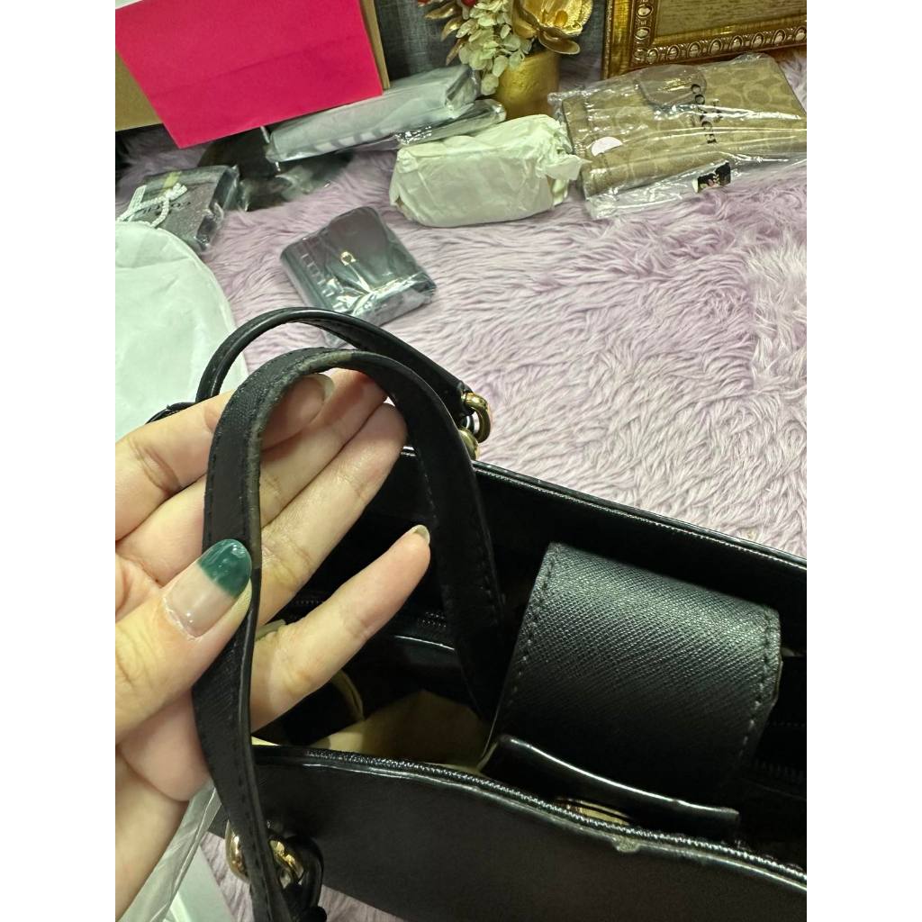 ORIG Preloved MK Sofia Large Tote Black Bag