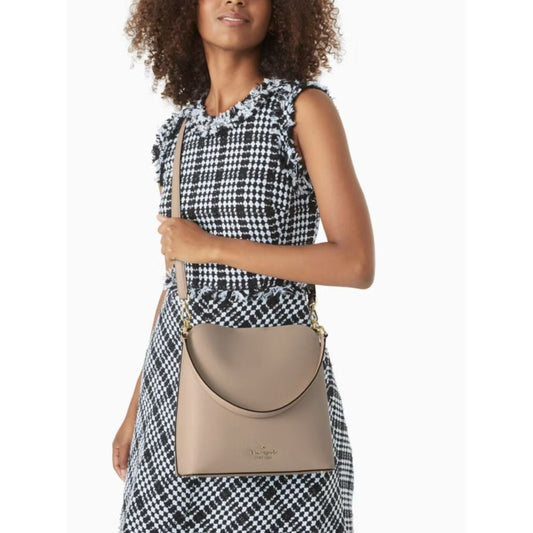 ORIG & IMPORTED KS Darcy Large Taupe Bucket Bag