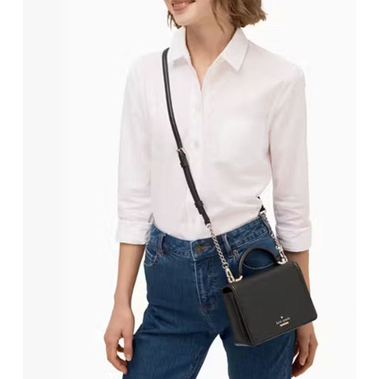 ORIG & IMPORTED KS Patterson Drive Maisie Top Handle Small Flap Black Bag