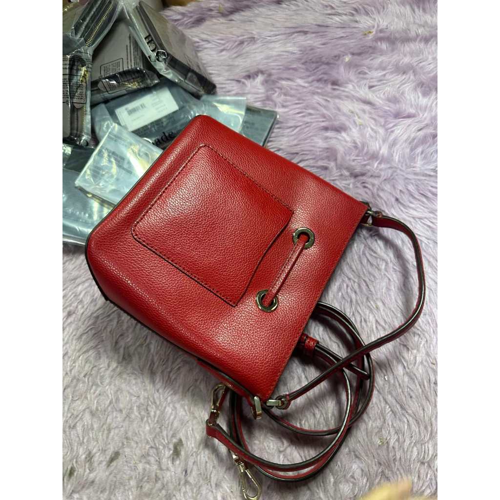 ORIG Preloved KS Eva Small Bucket Red Bag