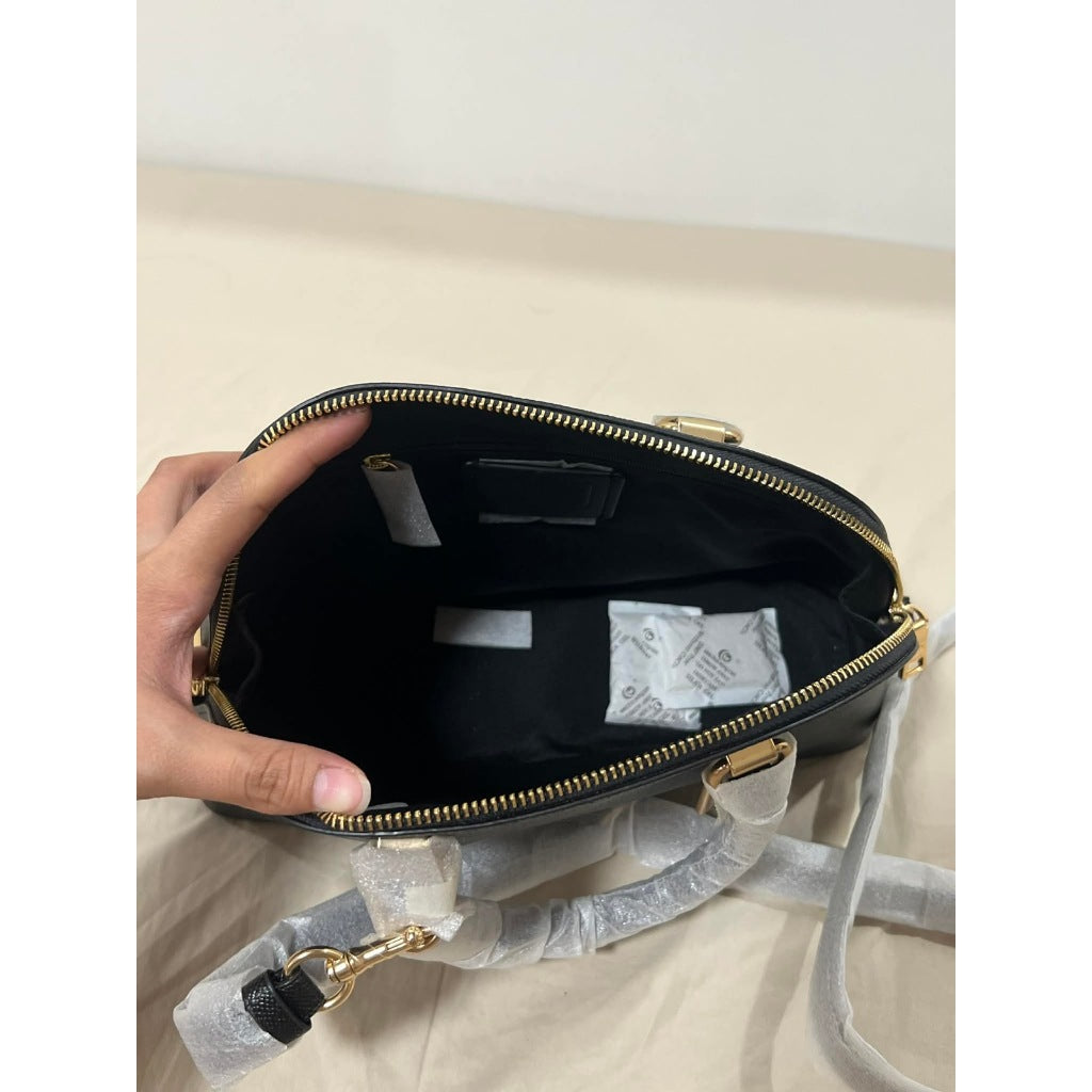 ORIG & IMPORTED CCH Katy Satchel Black Bag