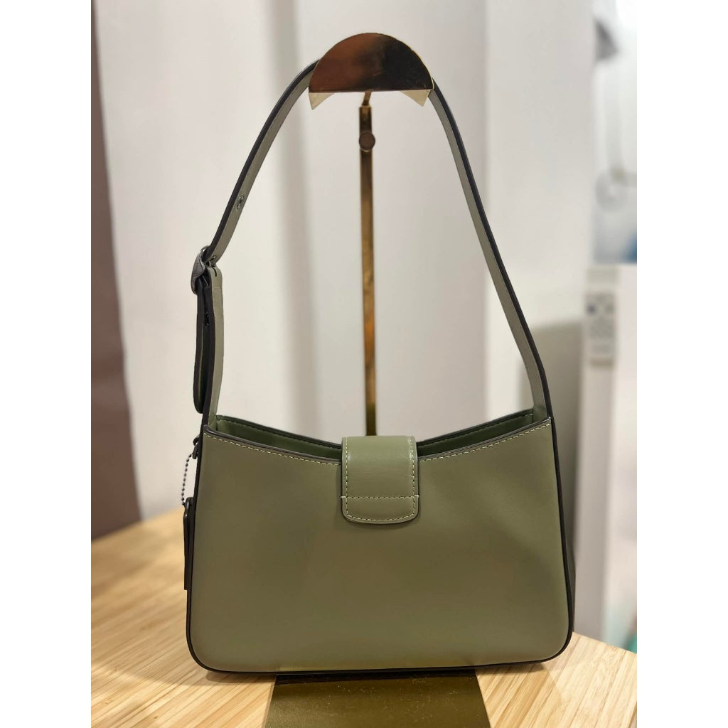 ORIG Preloved CCH Eliza Shoulder Green Bag