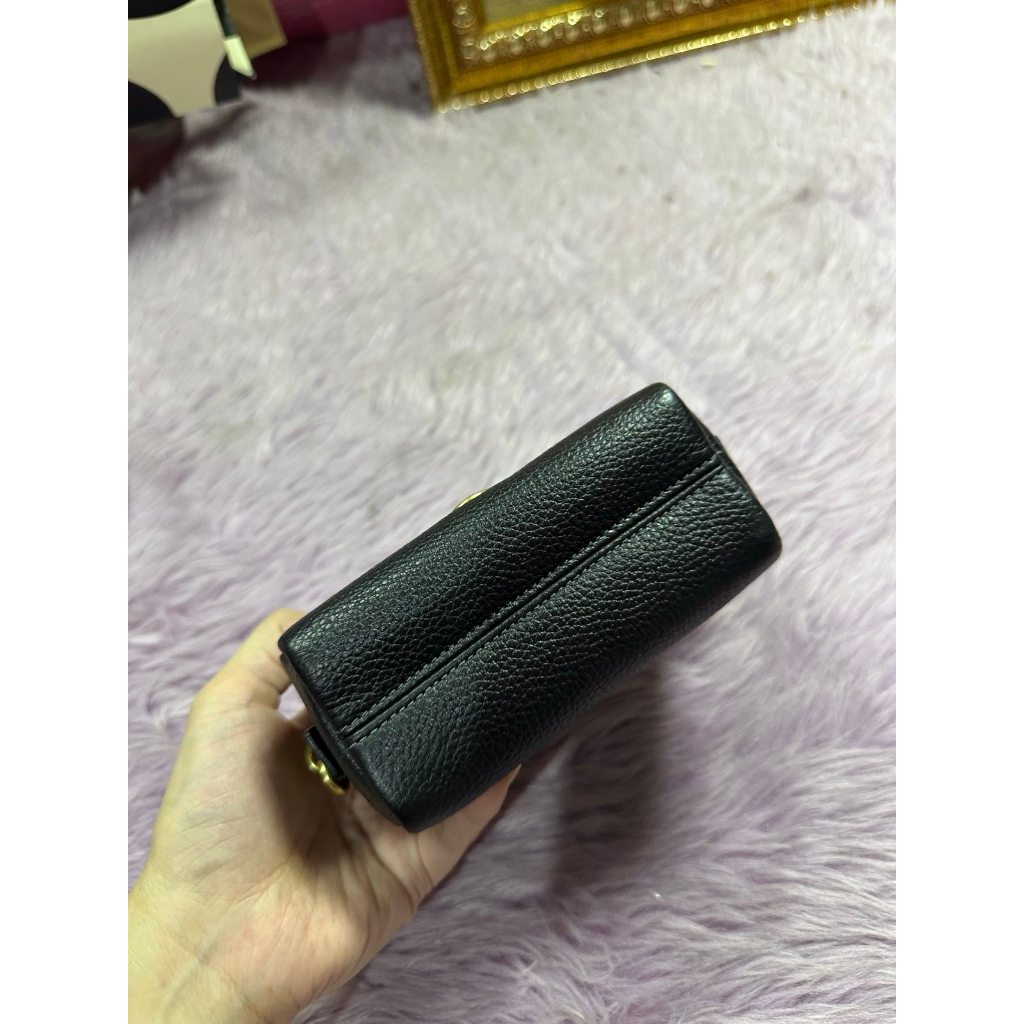 ORIG & IMPORTED CCH Essential Retail Mini Cosmetic Case Black Pouch Wristlet