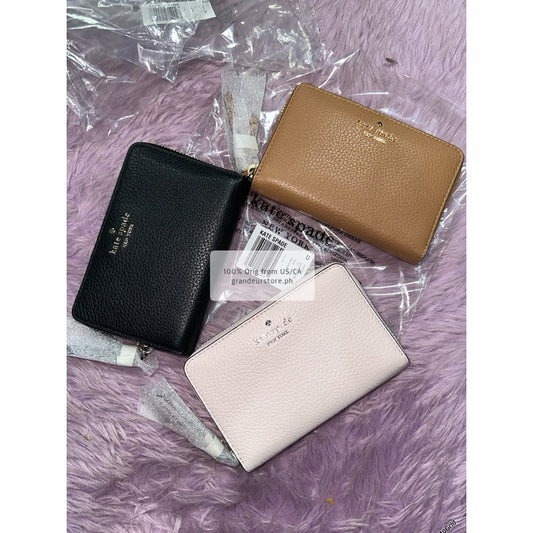ORIG & IMPORTED KS Knott Medium Zip Around Wallet Black/Brown/Pink