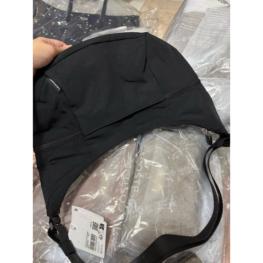 ORIG & IMPORTED Lululemon 6L Slouchy Sling Shoulder Nylon Black Bag