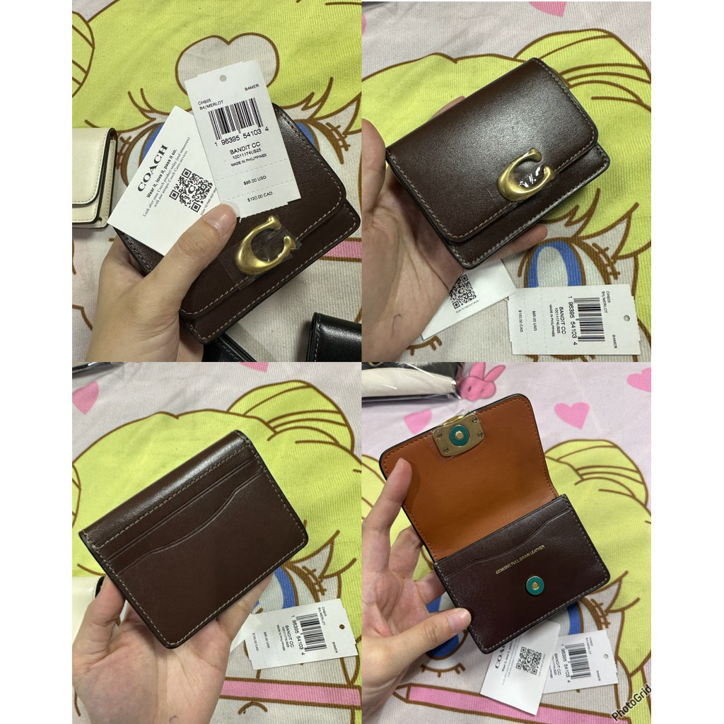 ORIG CCH Retail Bandit Card Case Small Flap Wallet