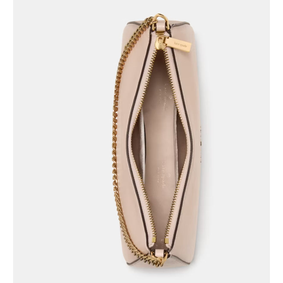 ORIG & IMPORTED KS Margot Convertible Medium Crossbody Beige/Taupe Chain Shoulder Bag