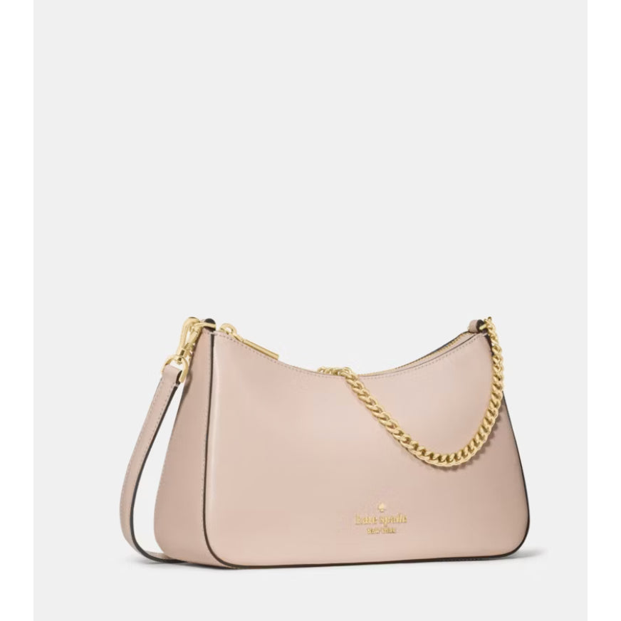 ORIG & IMPORTED KS Margot Convertible Medium Crossbody Beige/Taupe Chain Shoulder Bag