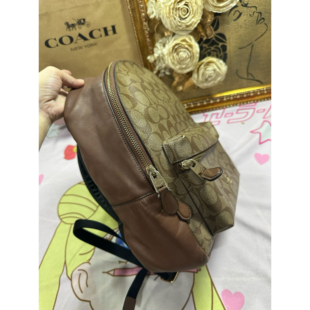 ORIG Preloved CCH Medium Charlie Backpack Brown Bag