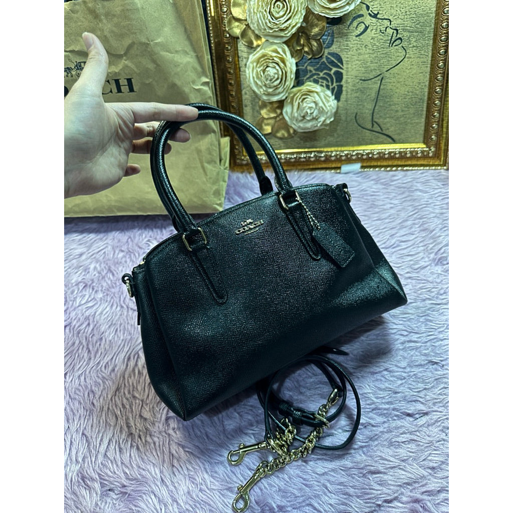 ORIG Preloved CCH Mini Sage Carryall Small Satchel Bag Black
