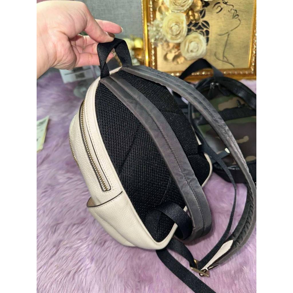 ORIG Preloved CCH Mini Court Backpack White Bag