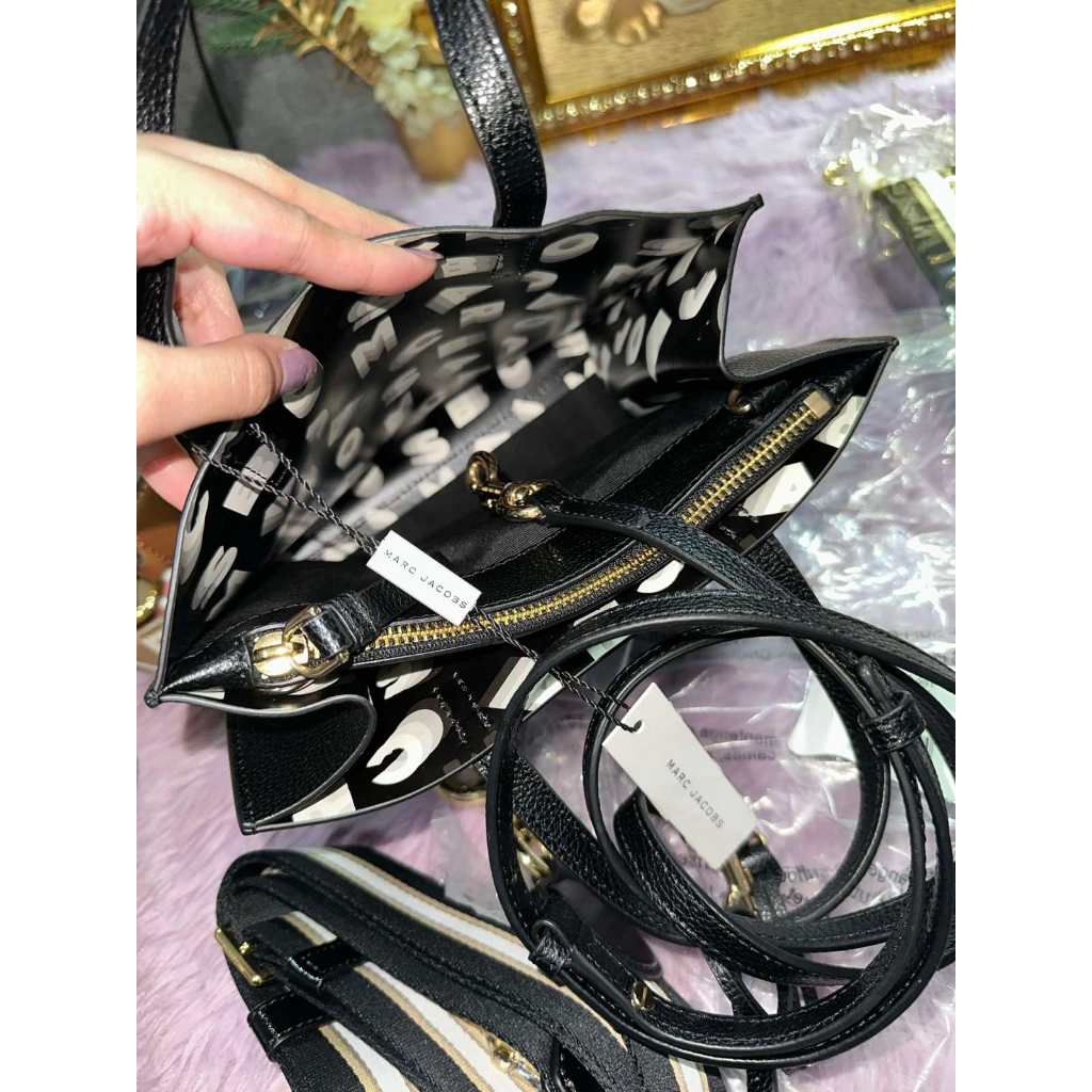 ORIG & IMPORTED MJ Mini Grind Tote Bag in Black