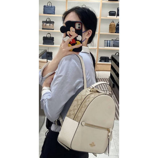 ORIG Preloved CCH Jordyn Leather Backpack White Bag