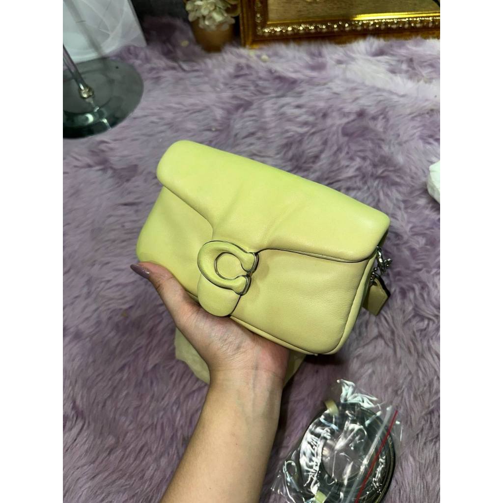 ORIG Preloved CCH Pillow Tabby Shoulder Bag 18 Green Mini Bag