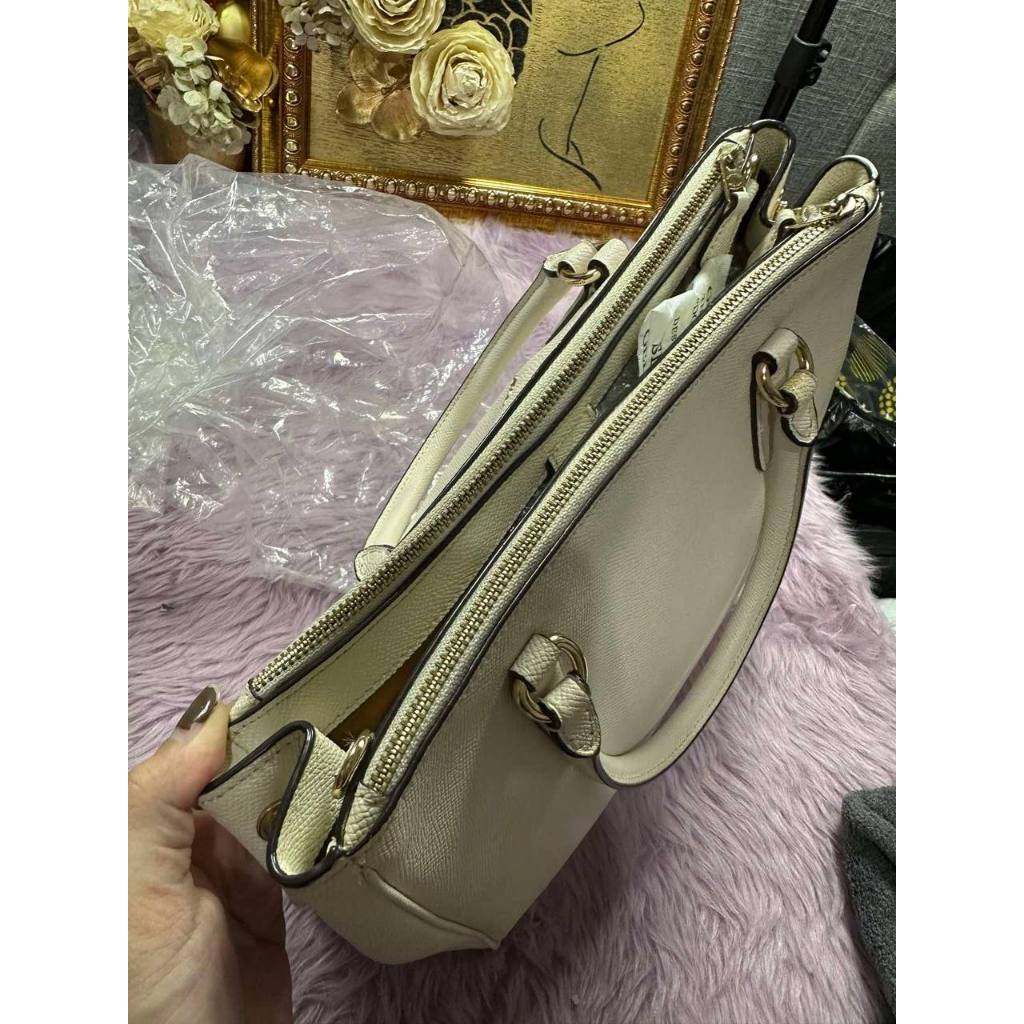 ORIG Preloved CCH Surrey Carryall Satchel White Bag