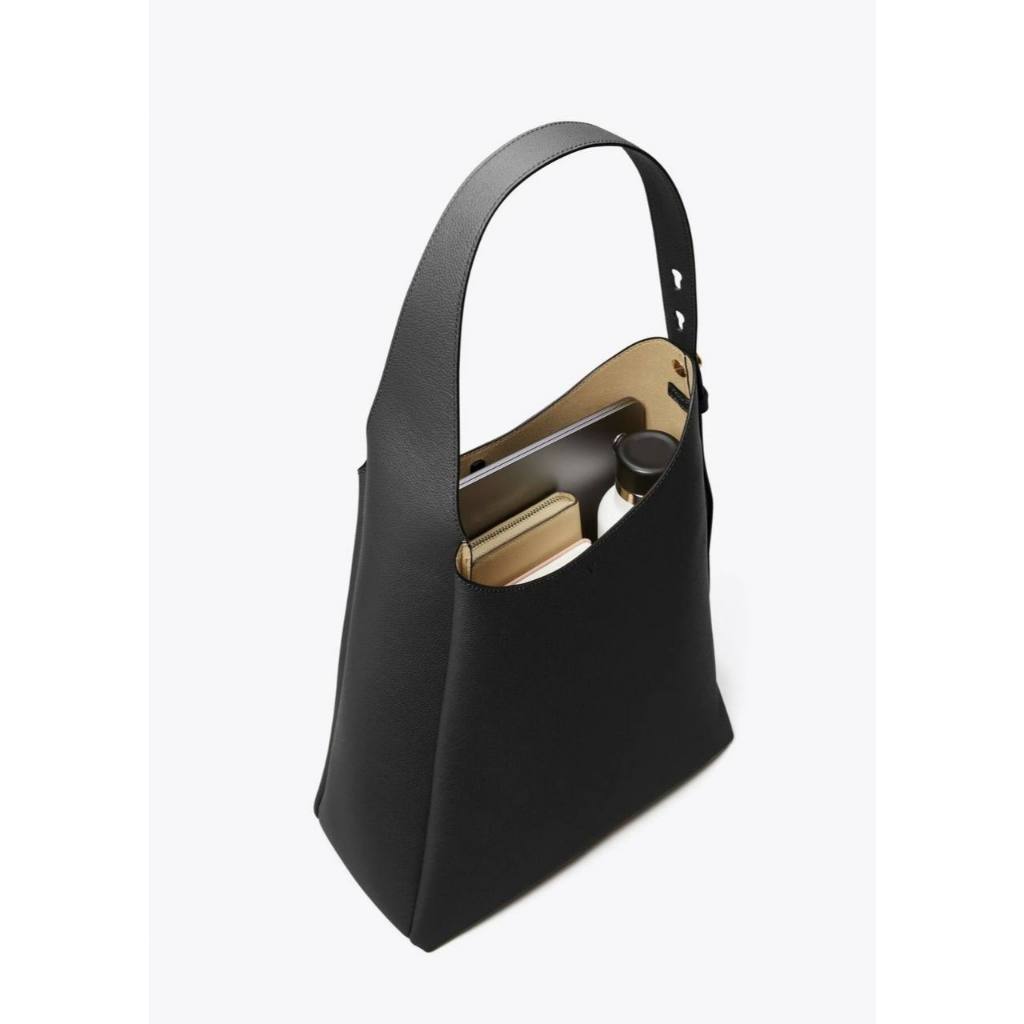 ORIG & IMPORTED TB ROMY SMALL & LARGE HOBO BLACK BAG