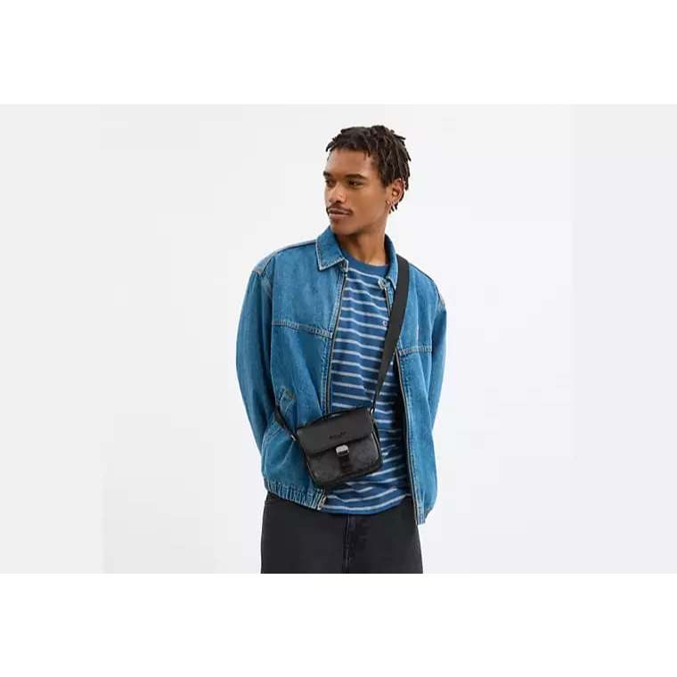 ORIG & IMPORTED CCH Racer Crossbody Men Bag In Signature Canvas