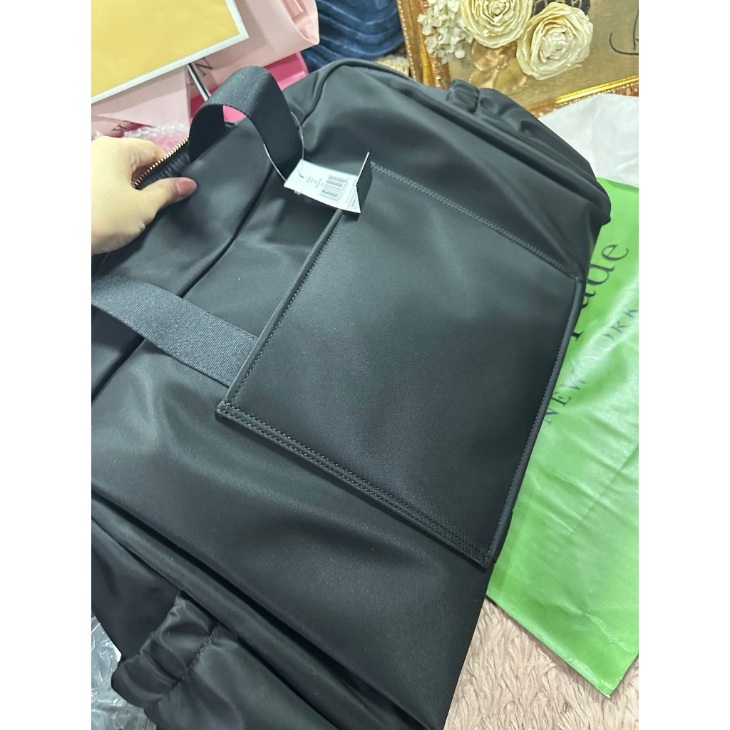 ORIG & IMPORTED KS Carter Nylon Large Weekender Black/Grey/Brown Bag