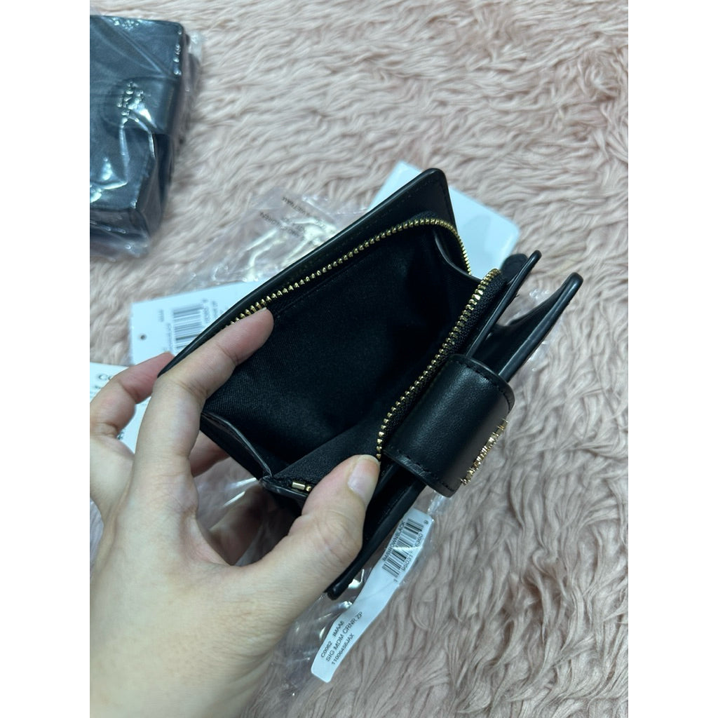 ORIG & IMPORTED CCH MEDIUM CORNER ZIP BIFOLD WALLET