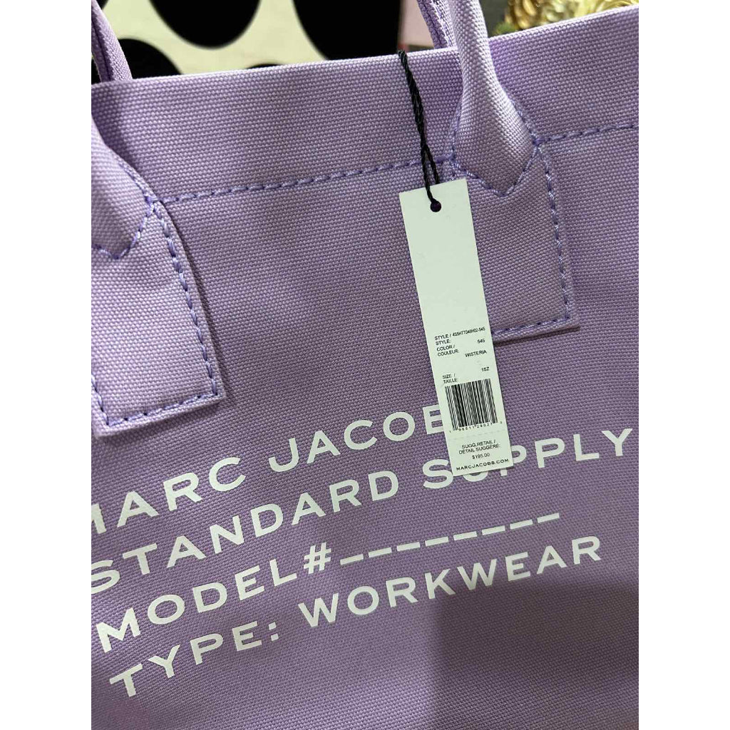 ORIG & IMPORTED MJ Canvas Standard Supply Small Tote Bag Purple