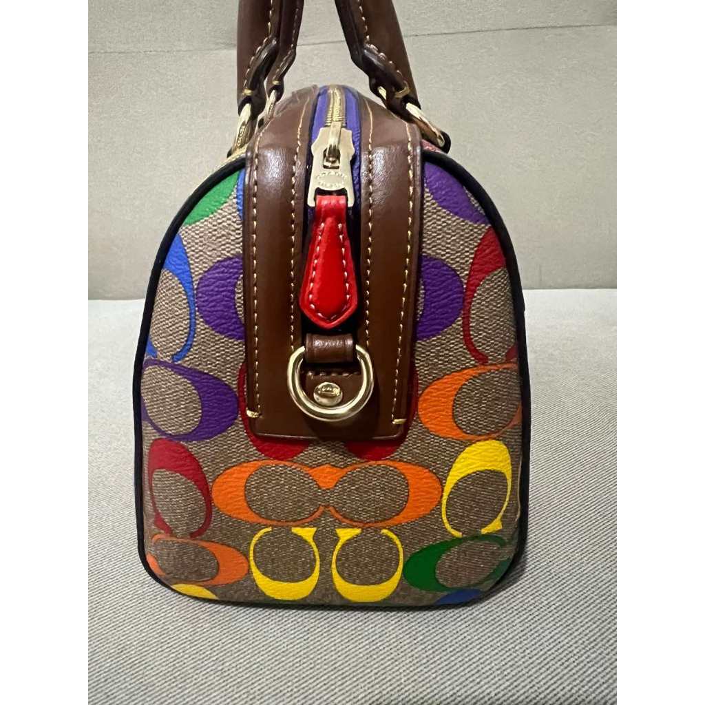 ORIG & IMPORTED CCH Rowan Medium Satchel Rainbow Bag
