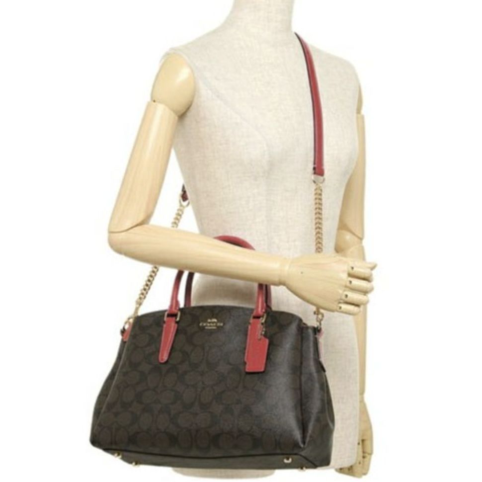 ORIG Preloved CCH Large Sage Carryall Brown/Black Bag