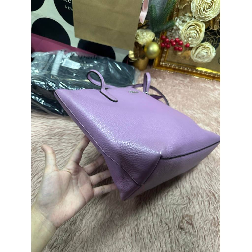 ORIG Preloved CCH Zip Top Tote Purple Bag