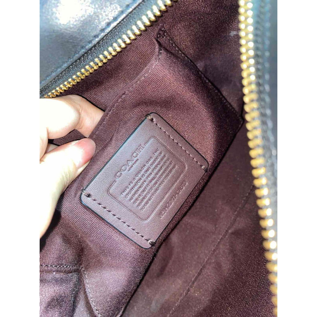 ORIG Preloved CCH Alice Satchel In Signature Canvas Brown Medium Bag