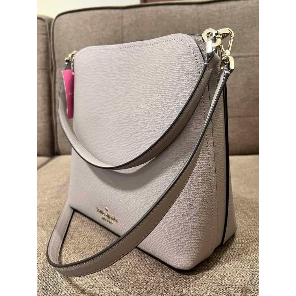 ORIG & IMPORTED KS Darcy Large Taupe Bucket Bag
