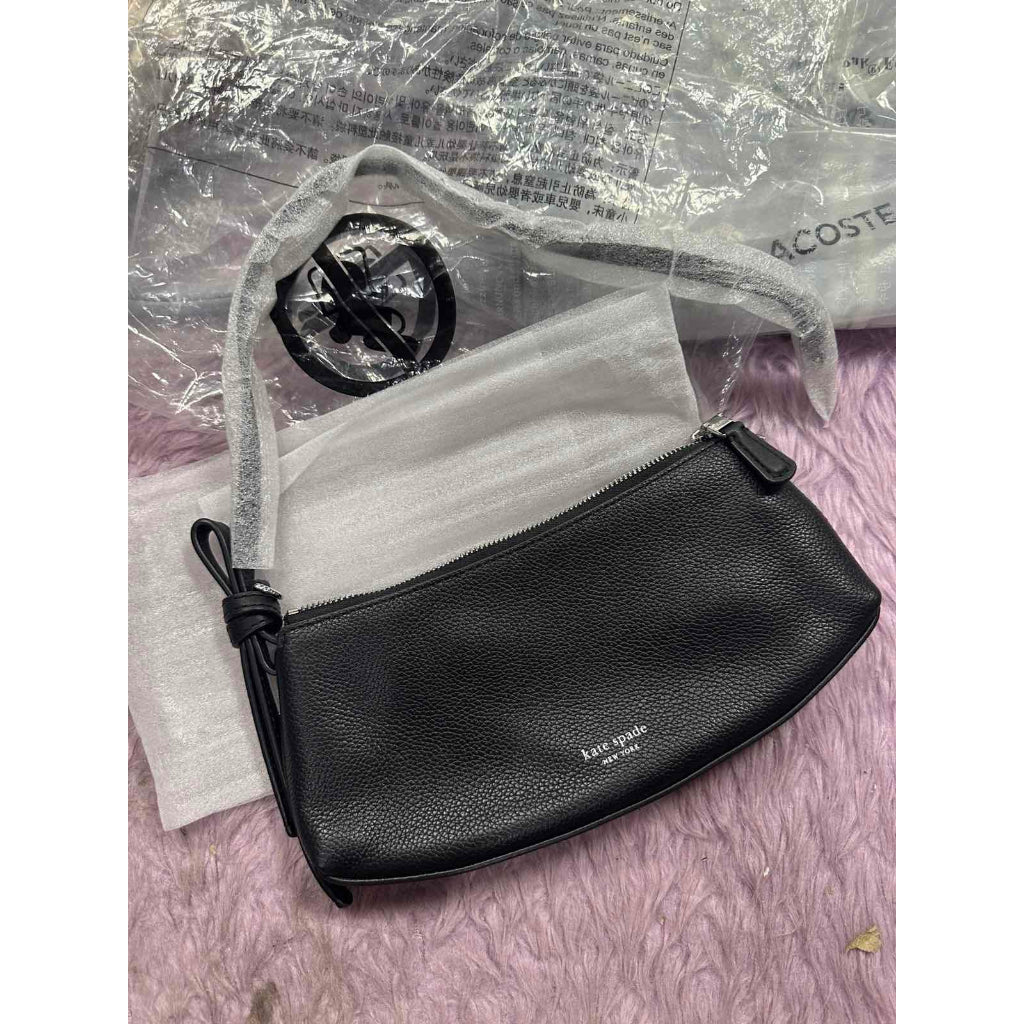 ORIG & IMPORTED KS Retail Loop Pochette Small Shoulder Bag Brown/Black