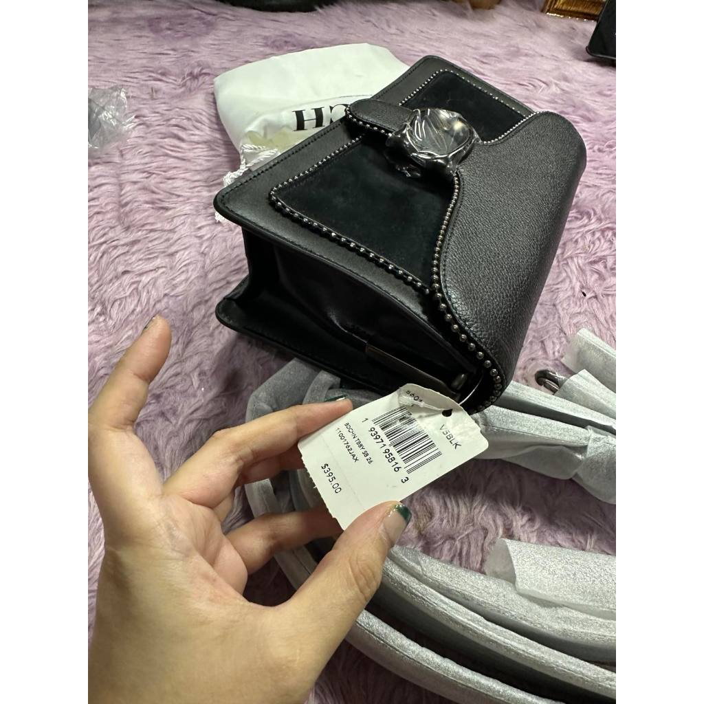 ORIG & IMPORTED CCCH Retail RARE Tabby 26 Shoulder Bag With Beadchain Black Bag