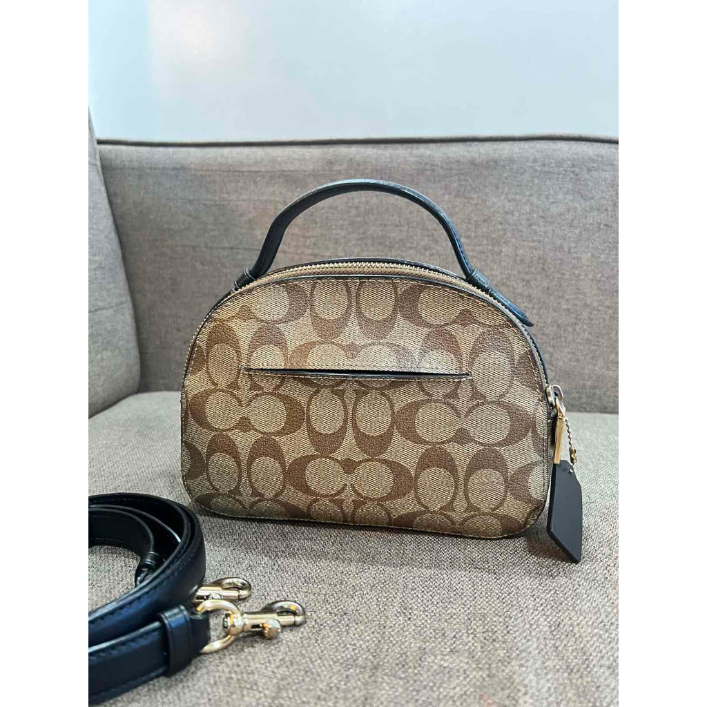 ORIG Preloved CCH Serena Satchel In Khaki/Brown Small Bag