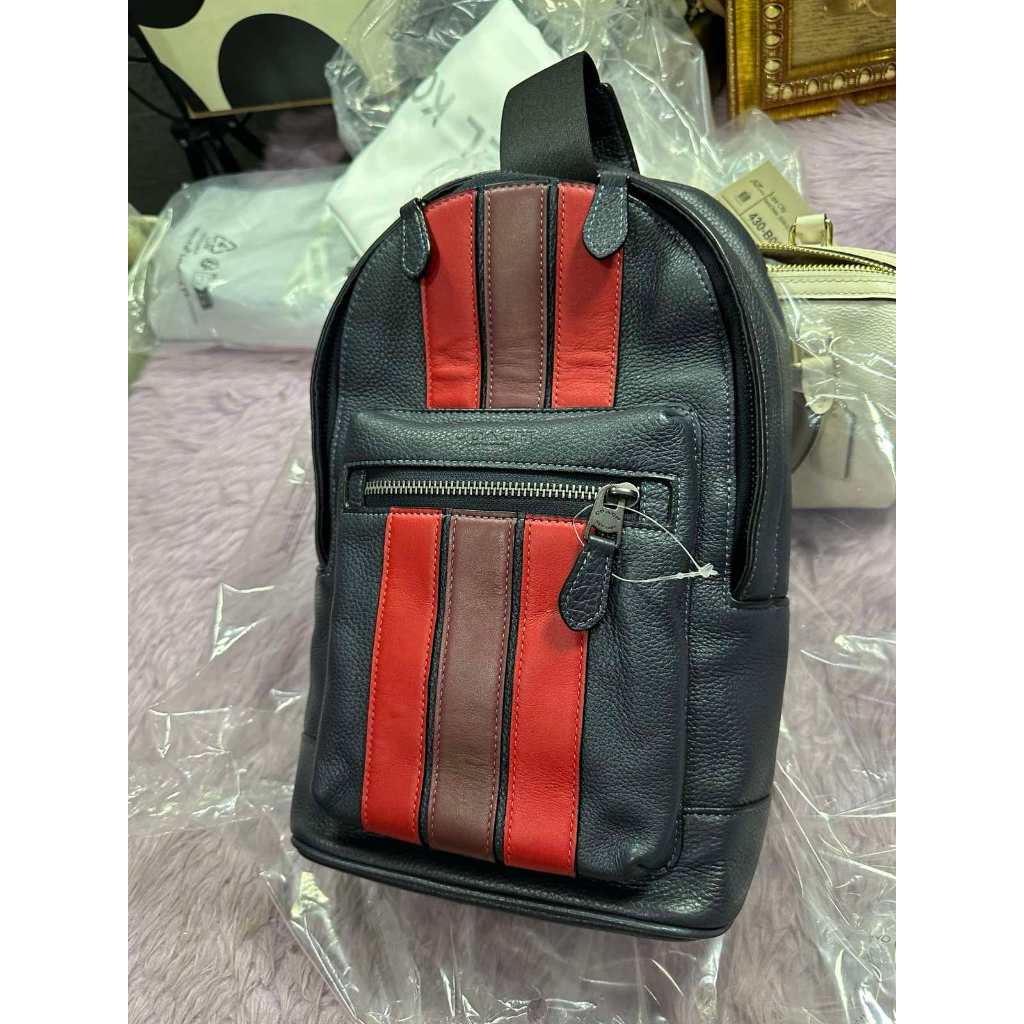 ORIG & IMPORTED CCH NWest Pack With Varsity Stripe Men Body Bag Navy/Red
