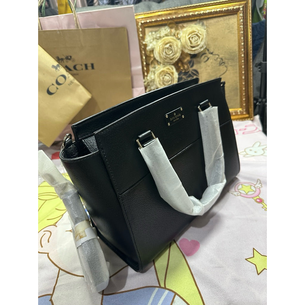 ORIG & IMPORTED KS Grove Street Lana Satchel Black Medium Bag