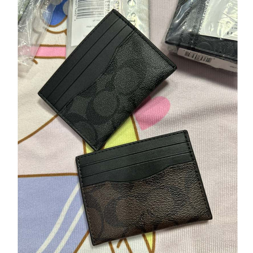 ORIG & IMPORTED CCH Essential Slim Id Card Case Holder Wallet for Men / Unisex