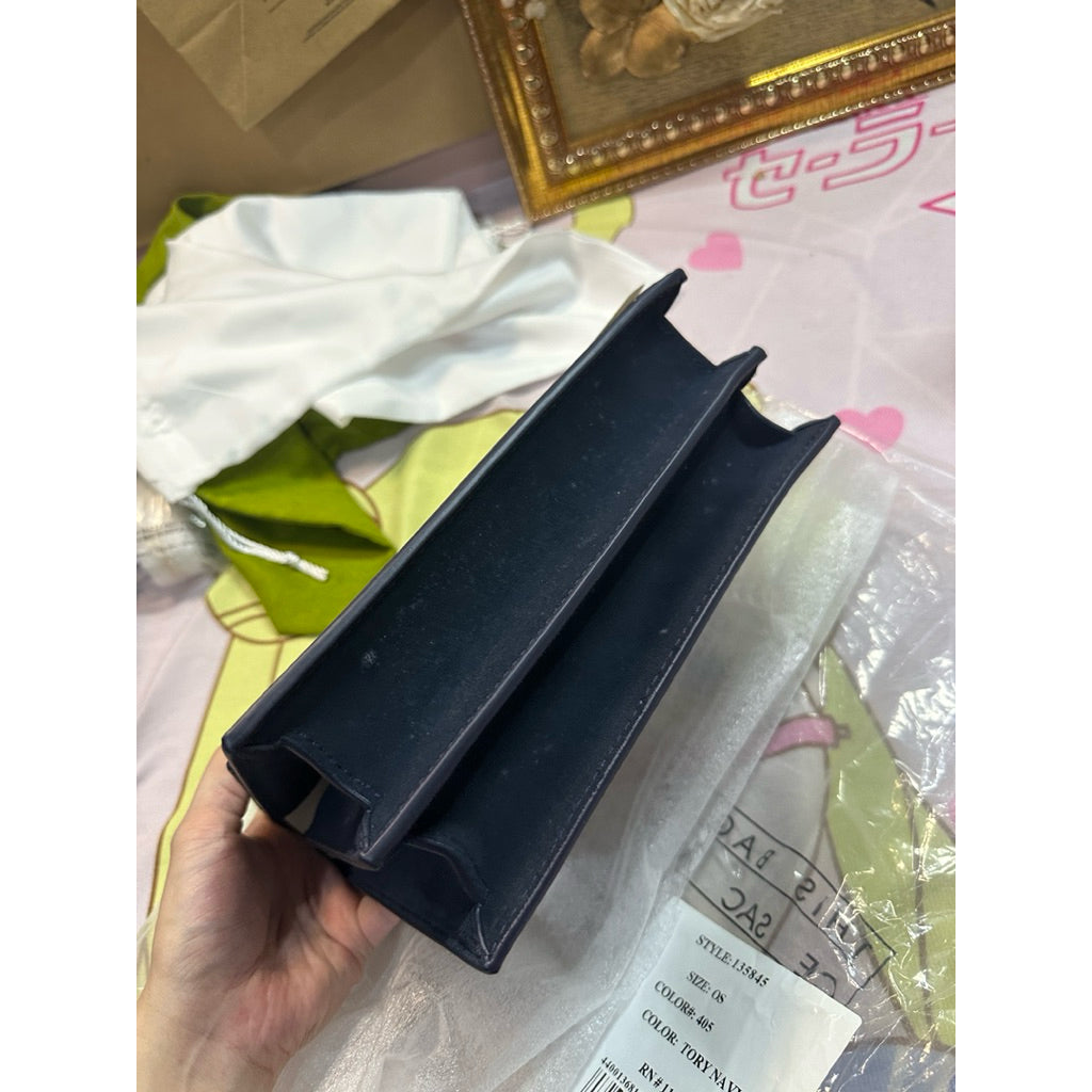 ORIG & IMPORTED Tory TB T Monogram Small Jacquard Shoulder Bag