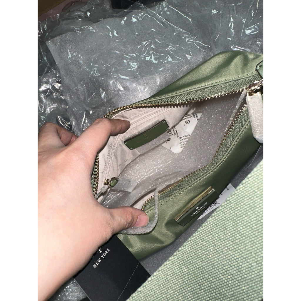 ORIG & IMPORTED KS Carter Small Nylon Shoulder Black/Brown/Pink/taupe/Green/Purple Bag