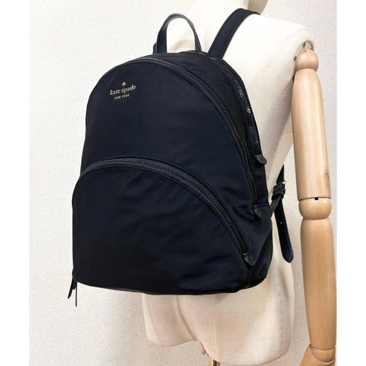 ORIG Preloved KS Karissa Nylon Backpack Black Bag
