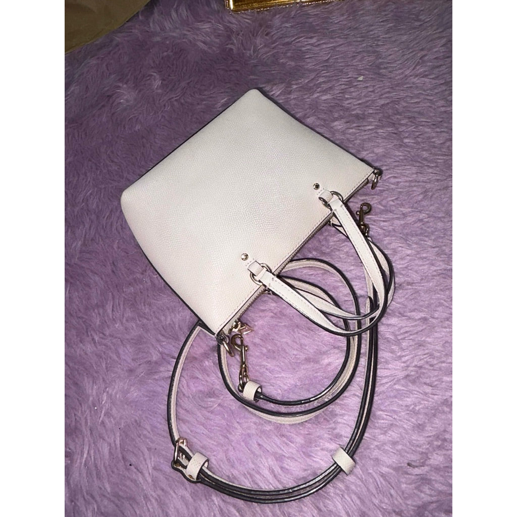 ORIG Preloved CCH Mini Gallery Crossbody Bag Chalk White