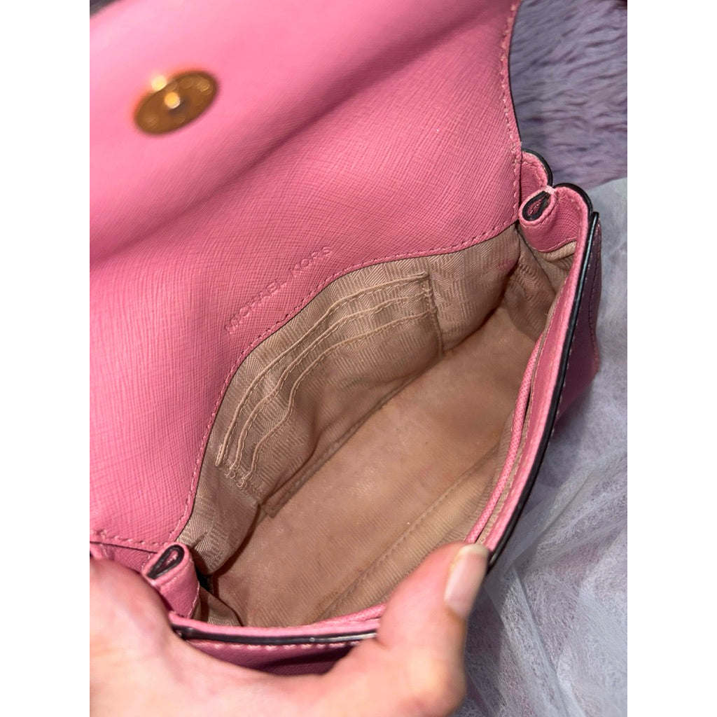 ORIG Preloved MK Pink Wristlet Wallet Makeup Pouch